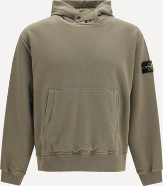 Stone Island Felpa con Cappuccio e tasca frontale Man XXL