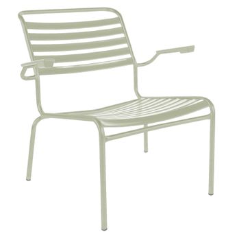 Schubiger M&ouml;bel L&auml;ttli-Lounger S&auml;ntis mit Armlehnen