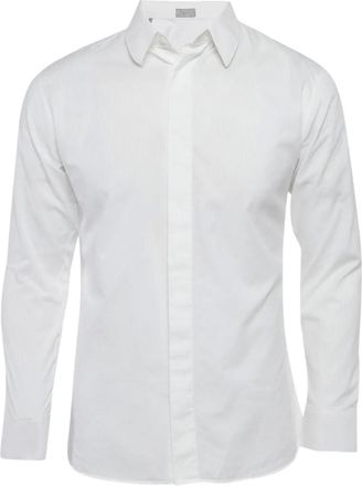 Dior Camicia con effetto jacquard - Bianco