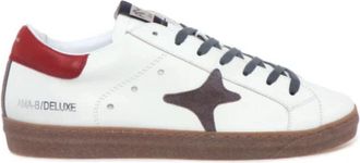 Ama brand Slam Sneakers - Heren - Sneakers - Wit - 44 EU - Leer - Schoenen