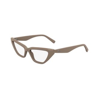 Karl Lagerfeld Cat-Eye Optisch Montuur - Dames - Accessoires - Beige - Maat: 53 MM