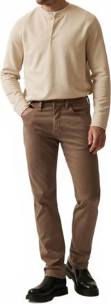 34 Heritage Courage Straight Leg Twill Pants In Timber