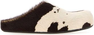 Marni Brown Slip-on Mules