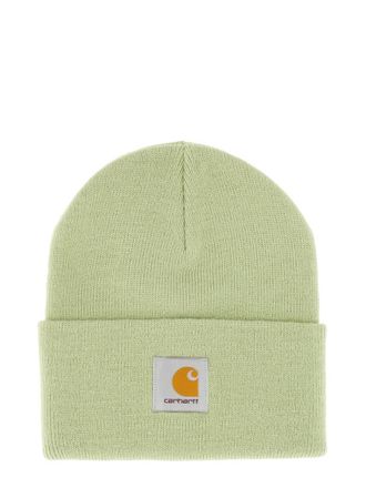 Carhartt Work in Progress Light Green Watch Logo Beanie