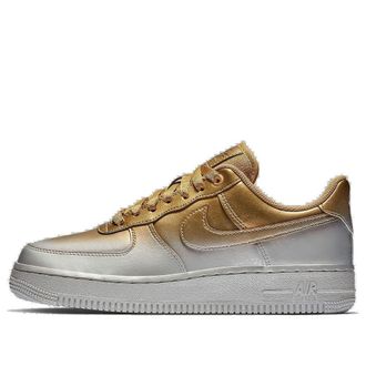 Nike (WMNS) Nike Air Force 1 Low Gold Silver 898889-012