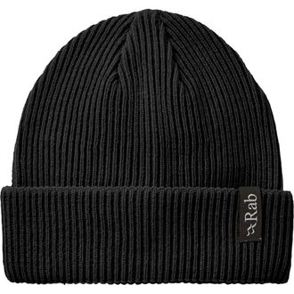 RAB Perimeter Rolled Beanie in Black at Nordstrom