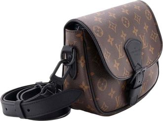 Louis Vuitton Brown Macassar Monogram Canvas Montsouris Pm (Authentic Pre- Loved)
