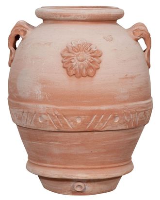 Biscottini International Biscottini - Tarro De Terracota 100% Hecho A Mano Made In Italy