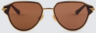 Bottega Veneta Glaze aviator sunglasses