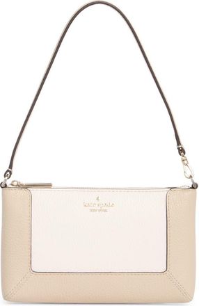 Kate Spade New York lena colorblock leather shoulder bag in Light Sand Multi at Nordstrom Rack