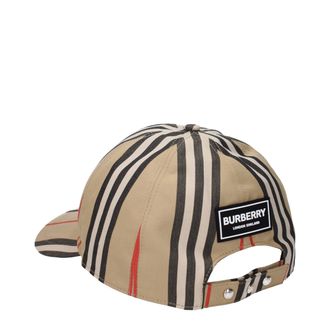 Burberry Mens Beige Cotton Cap (baseball Hat)
