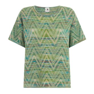 M Missoni Dames, Tops, Veelkleurig, Maat: M Wol