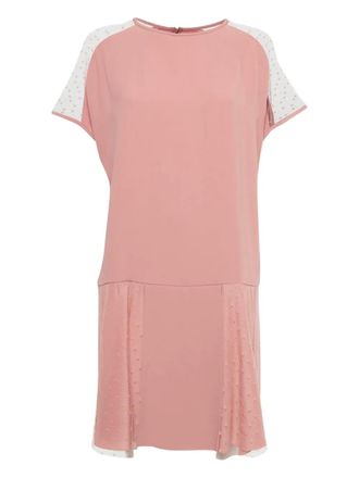 Valentino short-sleeves mini dress - Pink