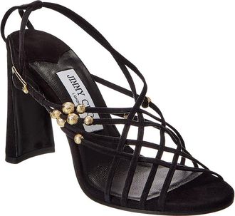 Jimmy Choo London Felice 95 Suede Sandal