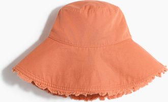 H&M Bucket Hat aus Baumwolle - Orange