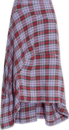 Vivienne Westwood Rokken, Dames, Paars, S, Linnen, Aeroplane Skirt