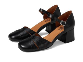 Miz Mooz Storie High Heels Storie Black : EU 39 (US Womens 8.5-9) B - Medium, Leather/Rubber