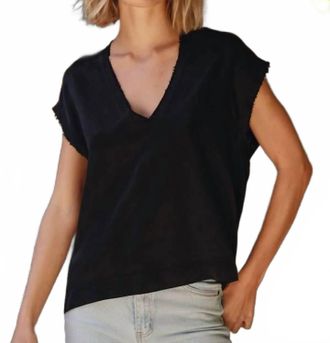 Cali Dreaming Womens James Top In Onyx