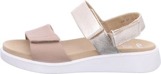 Ara Madeira Sandal - Dames - Schoenen - Beige - Maat: 42 EU Leer