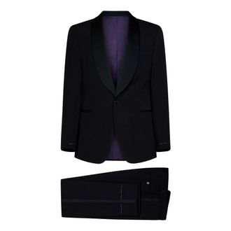 Polo Ralph Lauren Hombre, Trajes, Negro, Talla: M