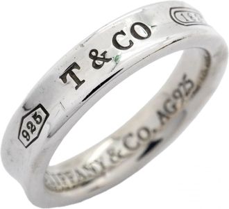 Tiffany & Co. Silver 925 Band Ring (Pre-Owned)