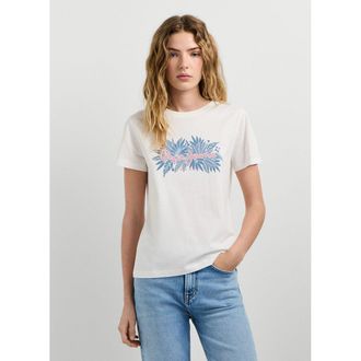 Pepe Jeans London T-shirt met korte mouwen en ronde hals