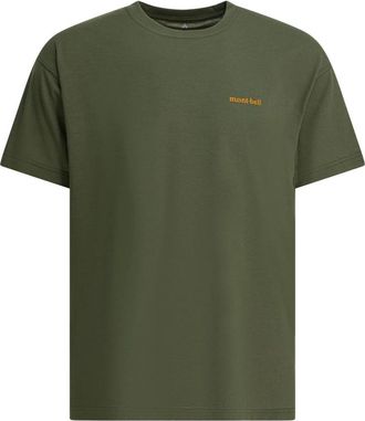 Montbell Uomo, Top, Verde, L, new