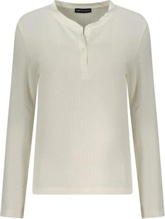 North Sails Polyester Maglia - Dames - Longsleeves - Wit - XL - Polyester - Tops