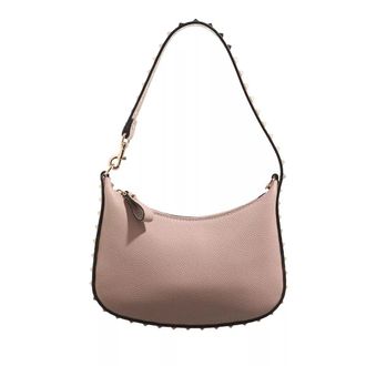 Valentino Garavani Hobo Bags - Mini Hobo Rockstud - taupe - Hobo Bags for ladies