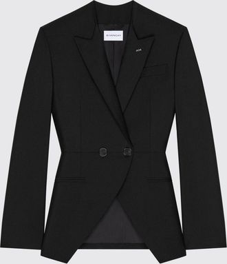 Givenchy Blazer doppiopetto in lana e Mohair