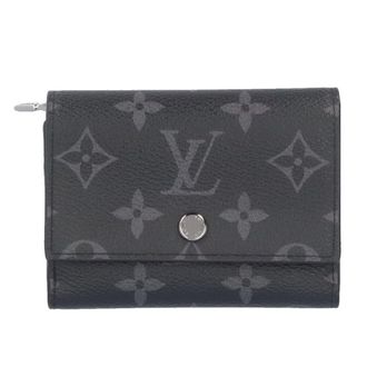 Louis Vuitton Black Monogram Eclipse Wallet (Tri-Fold) (Pre-Owned)