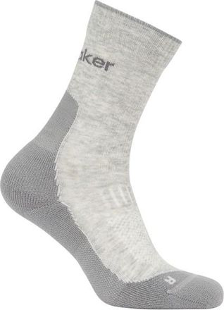 Icebreaker Merino Hike+ Light Crew Wandersocken für Herren | grau