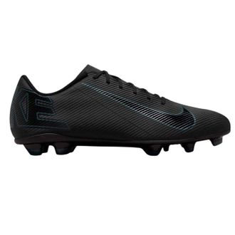 Nike Unisex voetbalschoenen voor volwassenen, Mercurial Firm Ground (Zwart, Groen)
