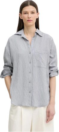 Marc O'Polo Shirts - Dames - Overhemden - Blauw - XS - Overhemden