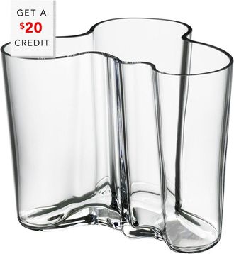 iittala Aalto 4.75In Clear Vase