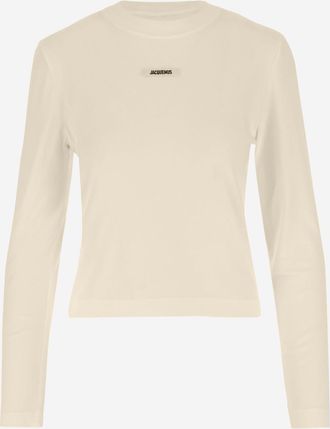 Jacquemus Beige The Gros Grain T-shirt