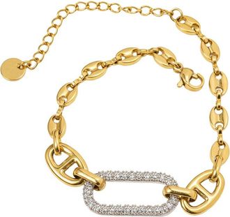 Liv Oliver 18K Plated Bracelet