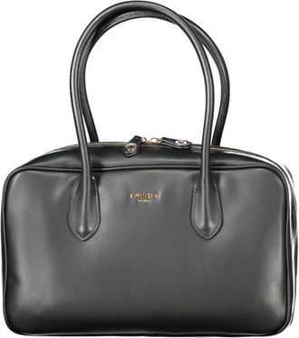 Twinset Polyethyleen Handtas - Dames - Handtassen - Zwart - ONE Size - Tassen