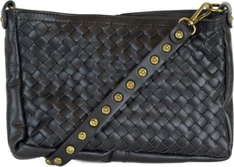 Persaman New York Mavis Woven Shoulder Bag in Black at Nordstrom Rack