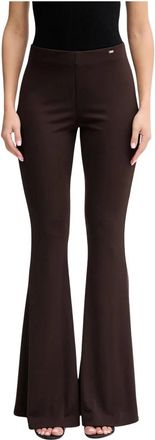 Gaud&igrave; Broeken, Dames, Bruin, S, Polyester, Wijde broek