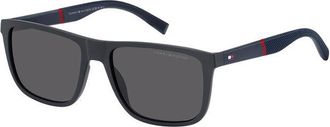 Tommy Hilfiger TH 2043/S FLL/IR Mens Sunglasses Blue Size 56