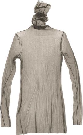 Cortana Cisne de tul Top - Dames - Longsleeves - Bruin - L - Nylon - Tops