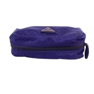 Prada Pre-owned 1Na350 Pouch - Dames - Pre-owned - Paars - Maat: ONE Size Nylon