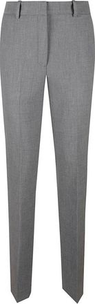 Iro Marila Straight Broeken - Dames - Straight fit broeken - Grijs - S - Katoen - Broeken