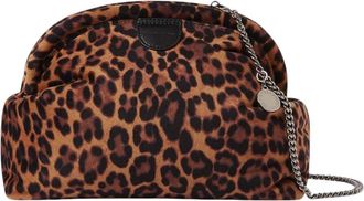 Stella McCartney Leopard Print Falabella Clutch