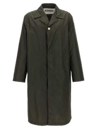 Jil Sander Single Breasted Trench Coat