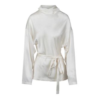 Jucca Long Sleeve T-Shirts, female, White, XS, Long Sleeve Tops