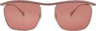 Mr. Leight Owsley S Tahitian Rose Irregular Unisex Sunglasses ML4027 12KG/TAHR 53