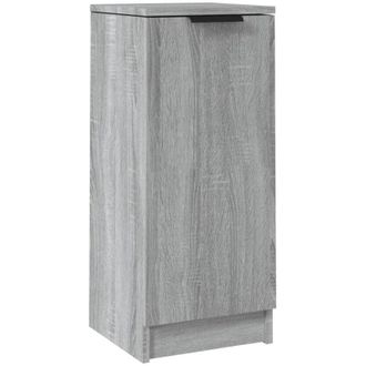 vidaXL Vidaxl - Aparador de madera contrachapada gris Sonoma 30x30x70 cm