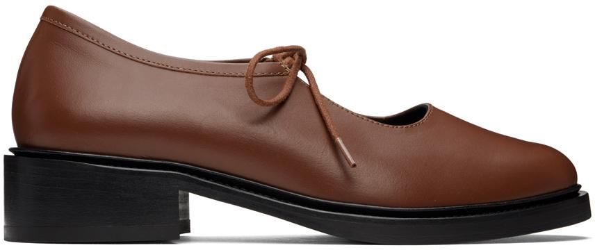 Nicole Saldanã Leather Slip-On Shoes − Sale: up to −56